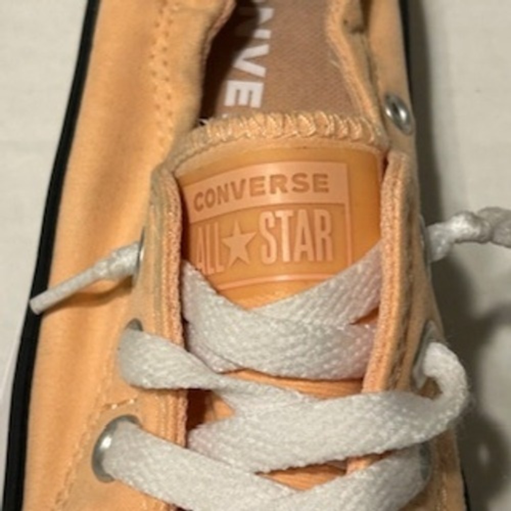 Converse All Star Women's 5 Peach Low Top Sneakers – Canvas Shoes - Picture 6 of 8